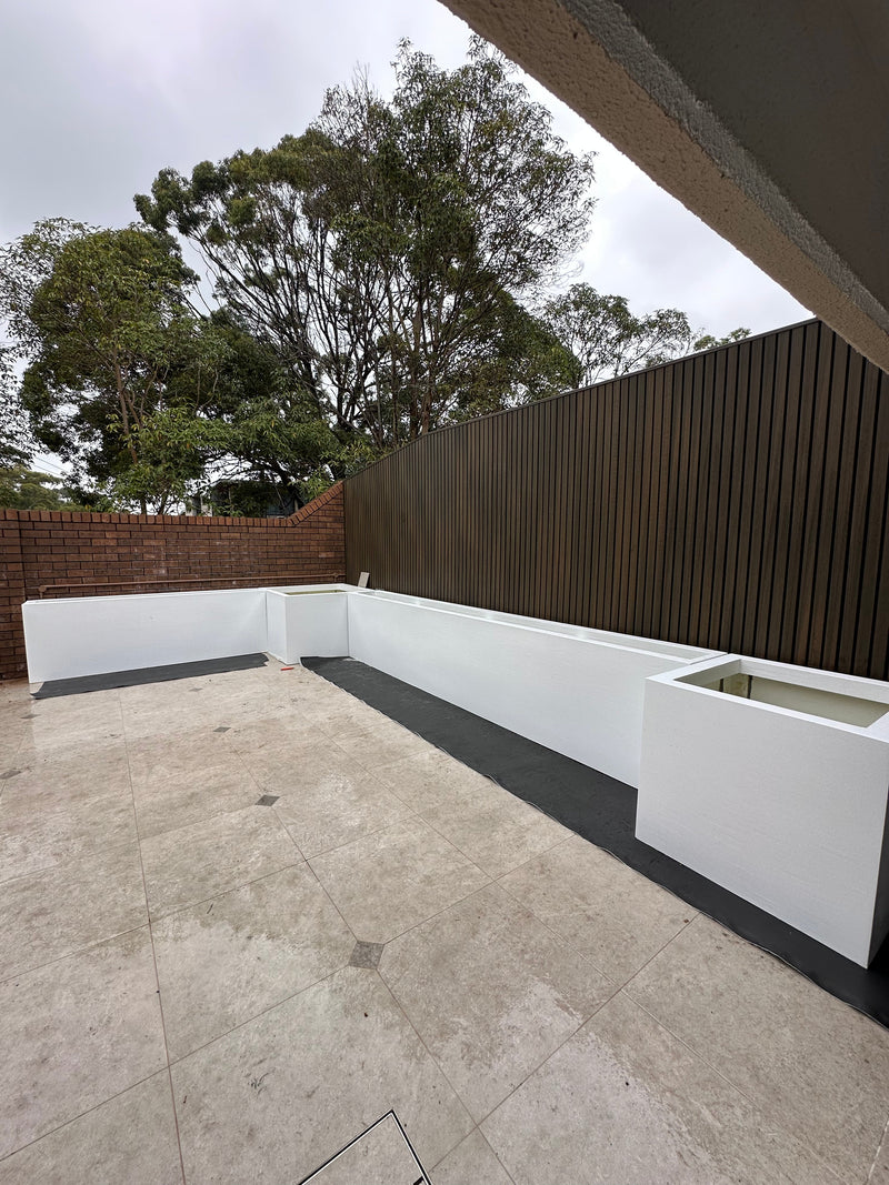 Custom Fibreglass Planter Boxes in Artarmon, Sydney
